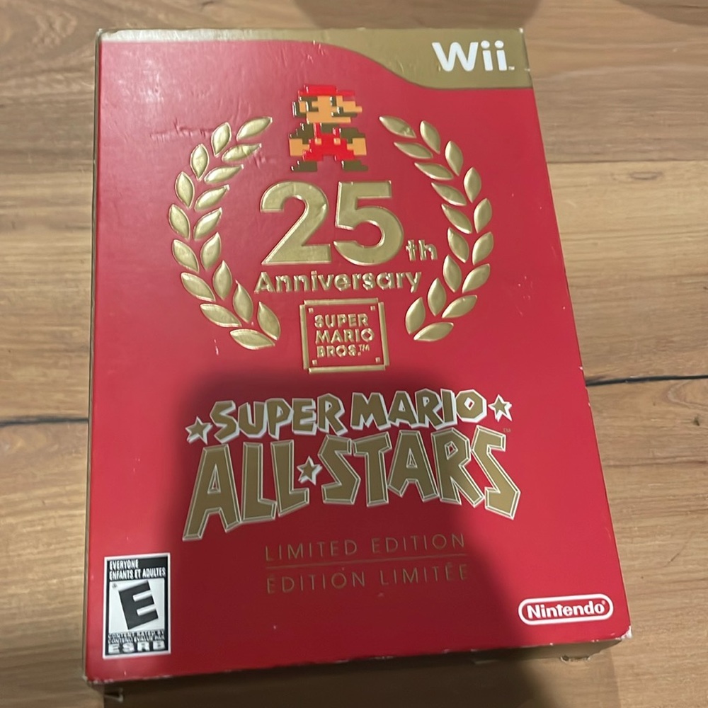 25th Anniversary Super Mario All Stars Wii